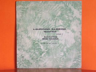 LAURINDO ALMEIDA Quartet Featuring Bud Shank, volume 2   Pacific Jazz 