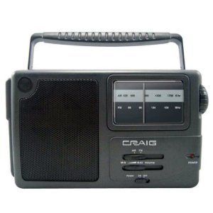 New Craig Electronics CR4181 Portable Am FM Radio