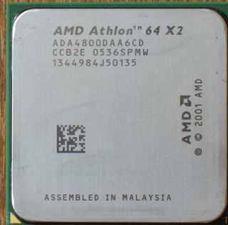 AMD Athlon 64 X2 2 4 GHz Dual Core 4800 ADA4800DAA6CD Socket 939 