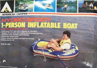 AMERICAN CAMPER hydro sport 1 PERSON INFLATABLE BOAT model 6545
