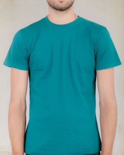 Alternative Apparel Mens 3 7 oz Basic Crew T Shirt Short Sleeve Tee 