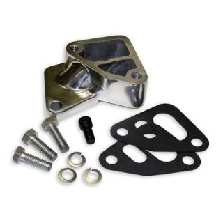   52115 EGR Adapter, Cast Aluminum, Polished, Chevy, Small Block, Kit
