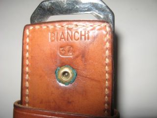 Nice Bianchi Heavy Leather Gun Ammo Holster Belt Size 34 38 357 Cal 21 