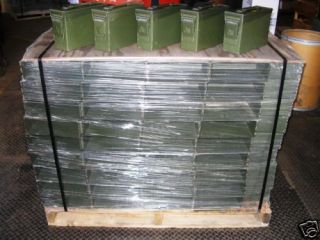 135 Ammo Boxes 30 Cal US Army Ammunition Can Excl Box