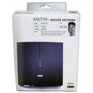 Terk Indoor Am FM Radio Stereo Digital Receiver Antenna