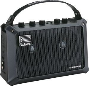 roland mobile cube battery powered stereo amplifier the new roland