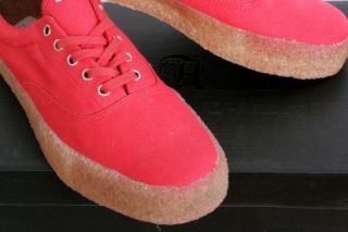 New Alife Public Amagansett Red Canvas Low Top Gum Sole NYC Street 
