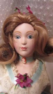 Franklin Heirloom Amy of Little Women Porcelain Doll