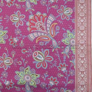 Amy Butler Soul Blossoms Sari Blooms Raspberry Paisley Quilt Fabric 