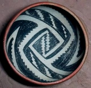 Anasazi Pottery Beautiful Mint Gila Polychrome Bowl