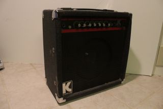 Kustom Guitar Amp KLA20R Reverb 20 watts Amplifier Works Great Vintage 