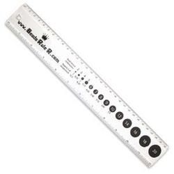 Beads Rule R Bead Sizer Jewelry All Purpose Ruler