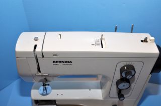 Bernina 801 Sewing Machine Needs A Little Repair w Copy of Manual Read 