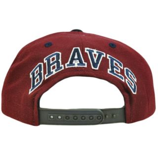 MLB American Needle Wool Blockhead Earthtone Snapback Hat Cap Atlanta 