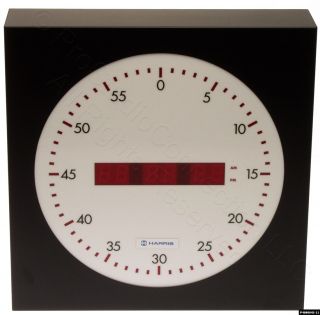   5212 LED Analog Digital Wall Smtpe EBU Timecode Clock Display