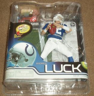 McFarlane NFL Series 30 ANDREW LUCK Indianapolis Colts Figure   New In 
