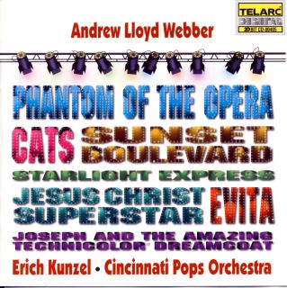 Andrew Lloyd Webber CD Phantom of Opera Cats Evita Starlight Express 