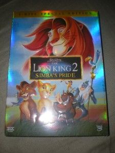 Lion King 2 Simbas Pride Special Edition Box Cover DVD