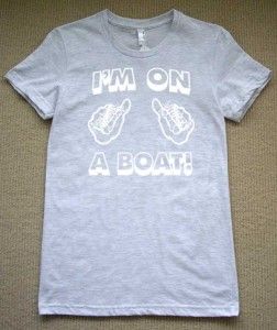 Im IM on A Boat T Shirt Womens Funny SNL T Pain Tee