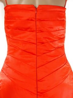 Andre Van Pier Couture Red Cocktail Dress Small