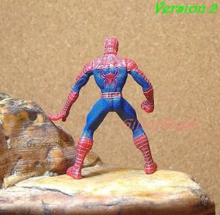 Marvel Hasbro 2 Comics Spiderman Figure Magnet Diorama