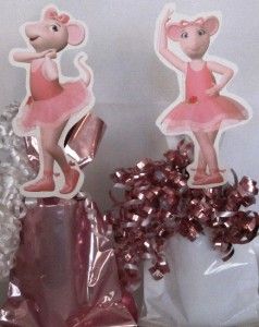 new angelina ballerina 24 ballet party favor toppers