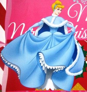 Christmas Disney Princess Gift Wrap Wrapping Paper Party