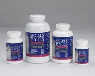 Angels Eyes Tear Stain Remover for Dogs Beef Flavor All Sizes w Free 