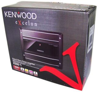   X500 1 1 Channel Car Amplifier Amp Class D Kenwood X500 1