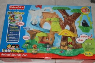   Price Little People Zoo Talkers Animal Sounds Zoo Playset Toys