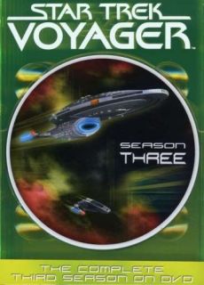 Star Trek Voyager The Complete Third Season DVD 2004 7 Disc Set