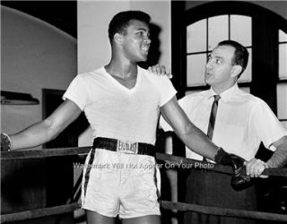 RARE Muhammad Ali Angelo Dundee 1962 World Heavyweight Boxing Champion 