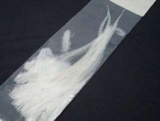 Custom Angler Dry Fly Saddle White Fly Tying Feathers