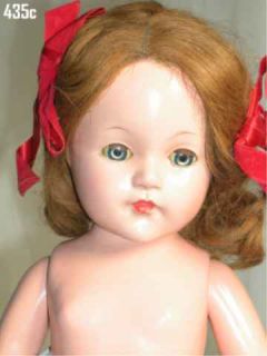 Effanbee Composition Little Lady Anne Shirley Doll 21