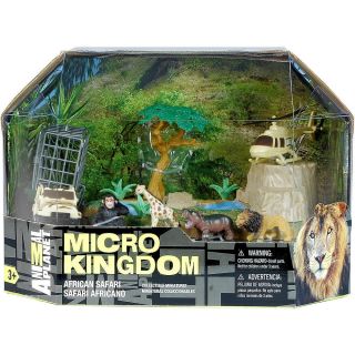 Animal Planet Micro Kingdom African Safari Oasis Playset