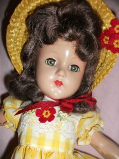 Anne Shirley Effanbee Composition 14 15 Doll Marked