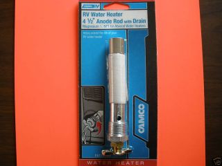 RV camper Atwood Water Heater Anode Rod with Drain