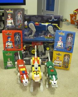 Voltron 30th Anniversary Classics Lion Complete Set w Keith Lance Hunk 