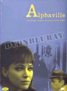 Alphavile DVD 1965 New Jean Luc Godard Anna Karina