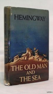 The Old Man and The Sea Ernest Hemingway 1st 1st 1952  U 