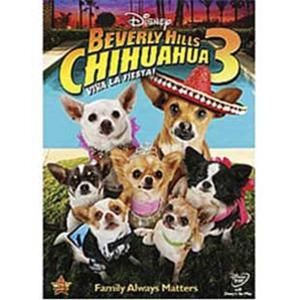 Beverly Hills Chihuahua III 3 DVD George Lopez Emily Osment New 2012 