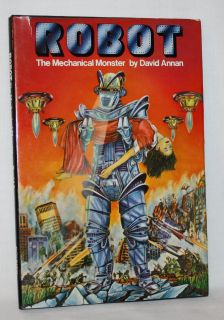   Mechanical Monster 1976 Book David Annan Sci Fi Horror Vintage
