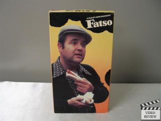 Fatso VHS 1993 Dom DeLuise Anne Bancroft Ron Carey 086162113635