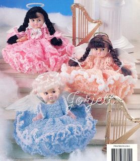 Cindy Doll Angels Crochet Booklet Blonde Cindy Doll