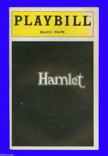 Playbill Hamlet Ralph Fiennes Francesca Annis Tara Fitzgerald