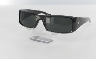 anon convict black fade sunglasses w gray gradient lens