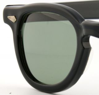 Tart Arnel Black Eyeglass Frames Vintage Eyewear Retro Sunglasses 60s 