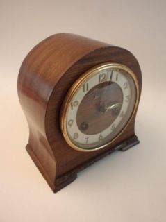 Vintage Welby Germany Chime Shelf Mantle Key Wind Clock