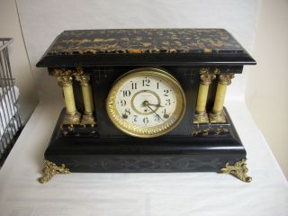 Antique Seth Thomas Fireplace Mantel Clock