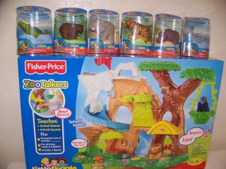   People Animal Sounds Zoo Playset New Zoo Talkers 6 Animals